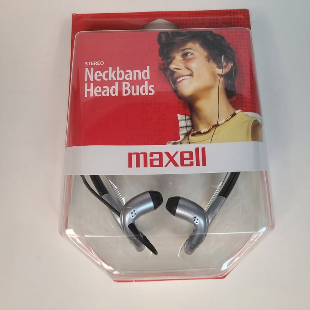 Maxwell Stereo Neckband Head Buds (New)